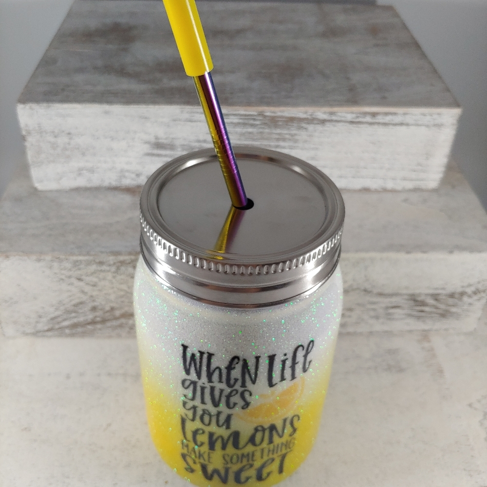 Mason Jar Tumbler